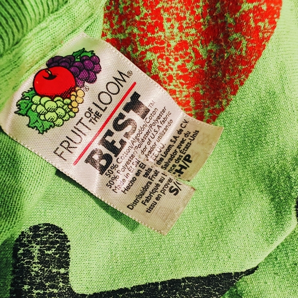 Vintage Womens Lime Green I Love NY Cotton Tee Sz S - Picture 2 of 5